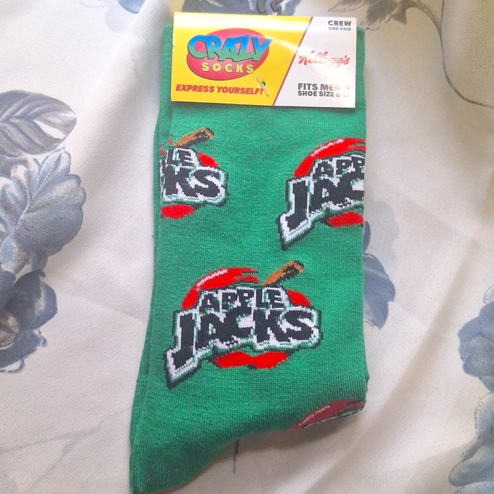 Apple Jack's crew socks